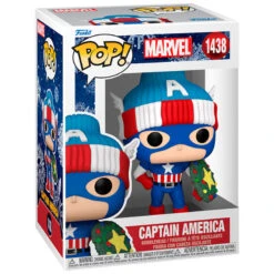 Figura Pop Marvel Capitan America Holiday(Figura Pop Marvel Capitan America Holiday)