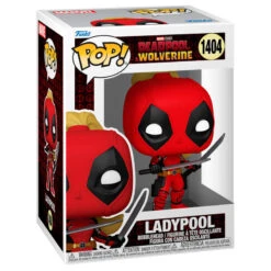 Figura Pop Marvel Deadpool 3 Ladypool(Figura Pop Marvel Deadpool 3 Ladypool)