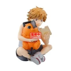 Figura Denji & Pochita Break Time Chainsaw Man 7Cm(Figura Denji 38 Pochita Break Time Chainsaw Man 7cm)