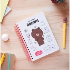 Cuaderno A5 Line Friends(Cuaderno A5 Line Friends) -Figuras De Modelo img 364027 95c37de657254fcd136ed07fe58ae029 1