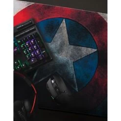 Alfombrilla Gaming Capitan America Marvel(Alfombrilla Gaming Capitan America Marvel) -Figuras De Modelo img 364137 6471eaa2e9ffc8569130fd9d795900ec 1