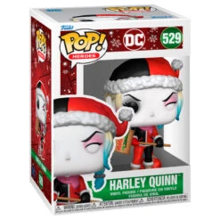 Figura Pop Dc Comics Harley Quinn Holiday(Figura Pop Dc Comics Harley Quinn Holiday)