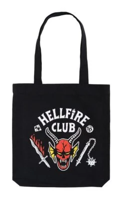 Bolsa Shopping Hellfire Club Stranger Things(Bolsa Shopping Hellfire Club Stranger Things)
