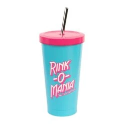 Vaso Pajita Rink-o-mania Stranger Things 550Ml(Vaso Pajita Rink O Mania Stranger Things 550ml)