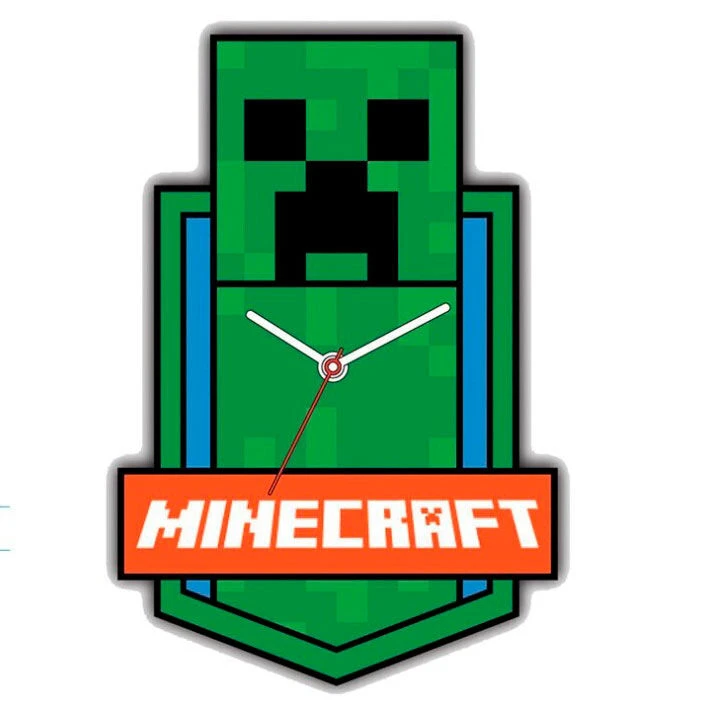 Reloj Pared Minecraft 2(Reloj Pared Minecraft 2) 3 Reloj Pared Minecraft 2(Reloj Pared Minecraft 2)