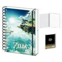 Cuaderno A5 Lenticular The Legend Of Zelda(Cuaderno A5 Lenticular The Legend Of Zelda)