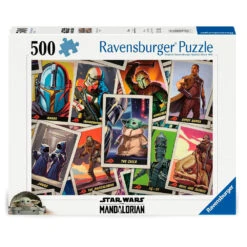 Puzzle The Mandalorian Star Wars 500Pzs(Puzzle The Mandalorian Star Wars 500pzs)