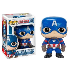 Figura Pop Marvel Civil War Capitan America(Figura Pop Marvel Civil War Capitan America)