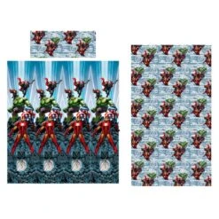 Juego Sabanas Vengadores Avengers Marvel Microfibra 105cm(Juego Sabanas Vengadores Avengers Marvel Microfibra 105cm)