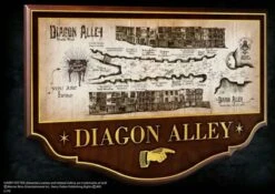 Placa Del Callejón Diagon Harry Potter NN7058(Placa Del Callejon Diagon Harry Potter Nn7058)
