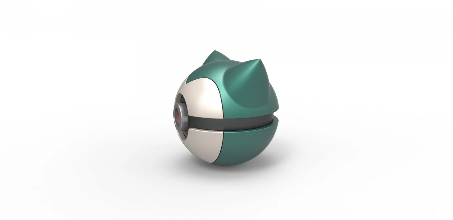 Pokeball Artesanal Snorlax(Pokeball Artesanal Snorlax) - Imagen 2