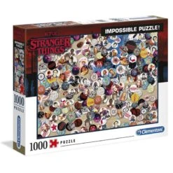 Puzzle Imposible Chapas Stranger Things 1000pcs(Puzzle Imposible Chapas Stranger Things 1000pcs)