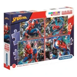 Puzzle Spiderman Marvel 20+60+100+180pzs(Puzzle Spiderman Marvel 20 60 100 180pzs)