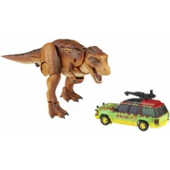 Set 2 Figuras Tyrannocon Rex + Autobot JP93 Transformers Jurassic Park(Set 2 Figuras Tyrannocon Rex Autobot Jp93 Transformers Jurassic Park)