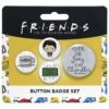 Set De 4 Insignias Joey - Friends EFTB0012(Set De 4 Insignias Joey Friends Eftb0012) -Figuras De Modelo set de 4 insignias joey friends eftb0012 espadasymas